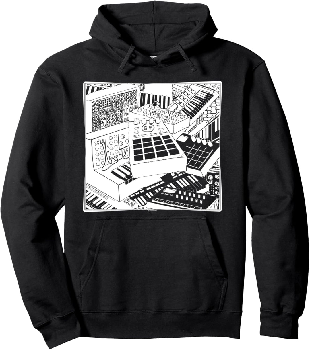 Synthesizer für Elektronische Musiker Pullover Hoodie