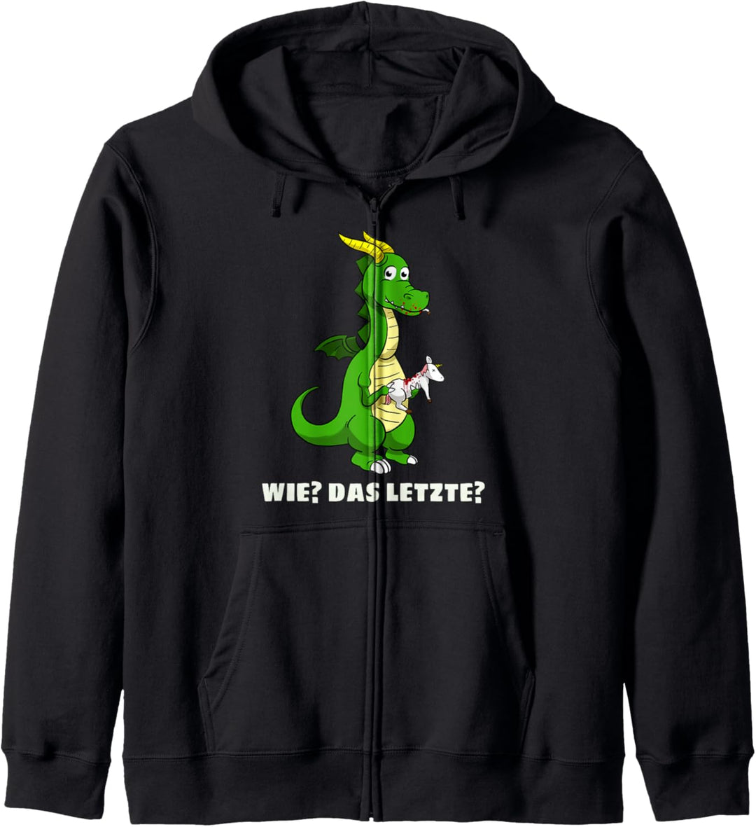 Wie Das Letzte Anti Einhorn Drachen Kapuzenjacke