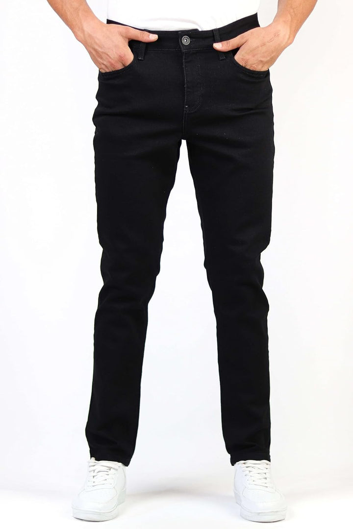 HALAT'S Herren Jeans Slim Fit - Baumwolle Jeanshose Stretch für Herren mit Schlanke Elastizität 30W