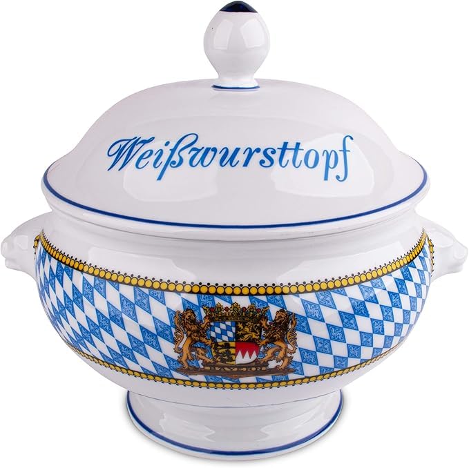 FUNICE Bayerischer Weisswurst-Topf oder Weisswurst-Terrine 2,75 l