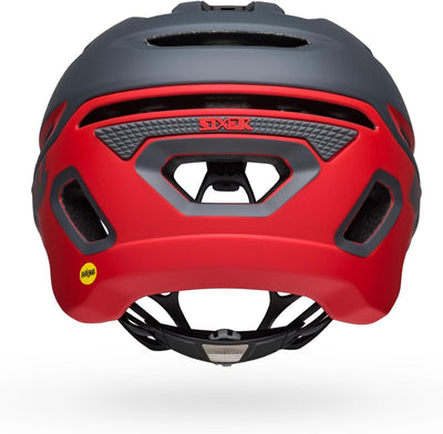 BELL Sixer MIPS MTB Fahrrad Helm matt grau/rot 2022, L