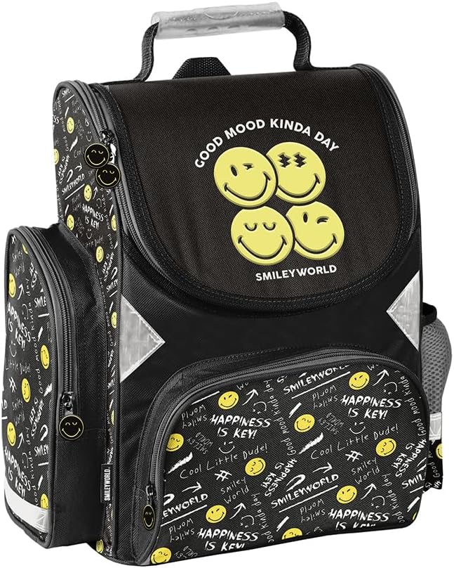 Goldkids - Schulranzen für Jungen und Mädchen, 4er-Set - Schul-Rucksack für Kinder mit Federmäppchen