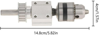 ZJZ01012 Bohrspindel, Hochpräzise Nicht angetriebene Spindel, Tischbohrspindel für DIY Bohrmaschine,