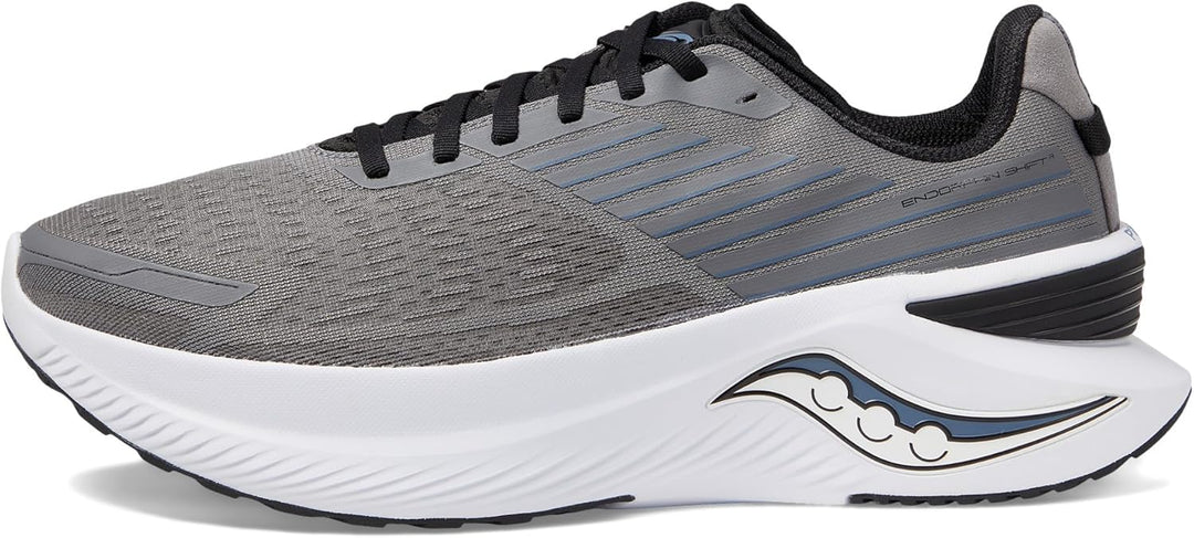 Saucony Herren Endorphin Shift 3Sneaker 42.5 EU Gravel Blk, 42.5 EU Gravel Blk