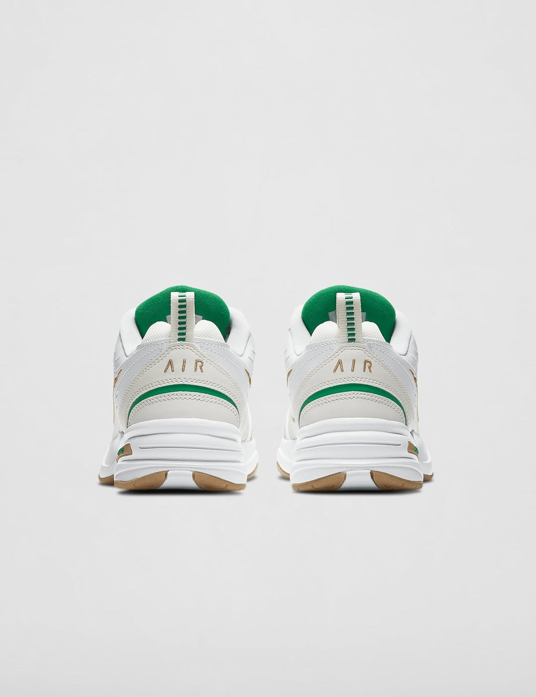 Nike Herren Air Monarch Iv Fitnessschuhe 40 EU White Metallic Gold Phantom Lucky Green, 40 EU White