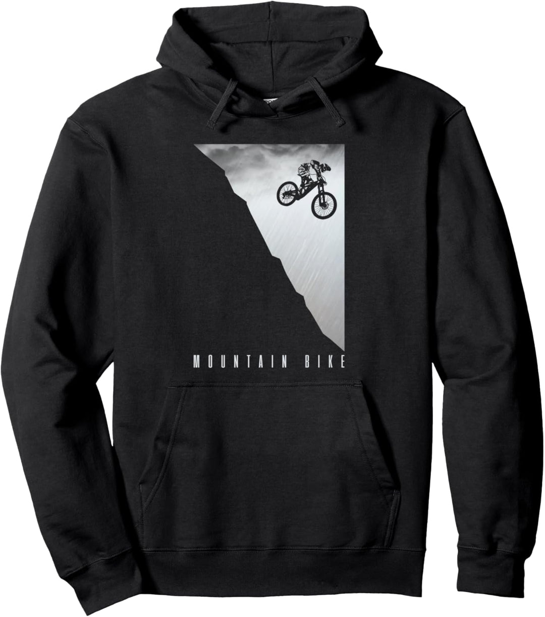 Mountainbike Downhill Vintage MTB Downhill Fahrrad Geschenk Pullover Hoodie