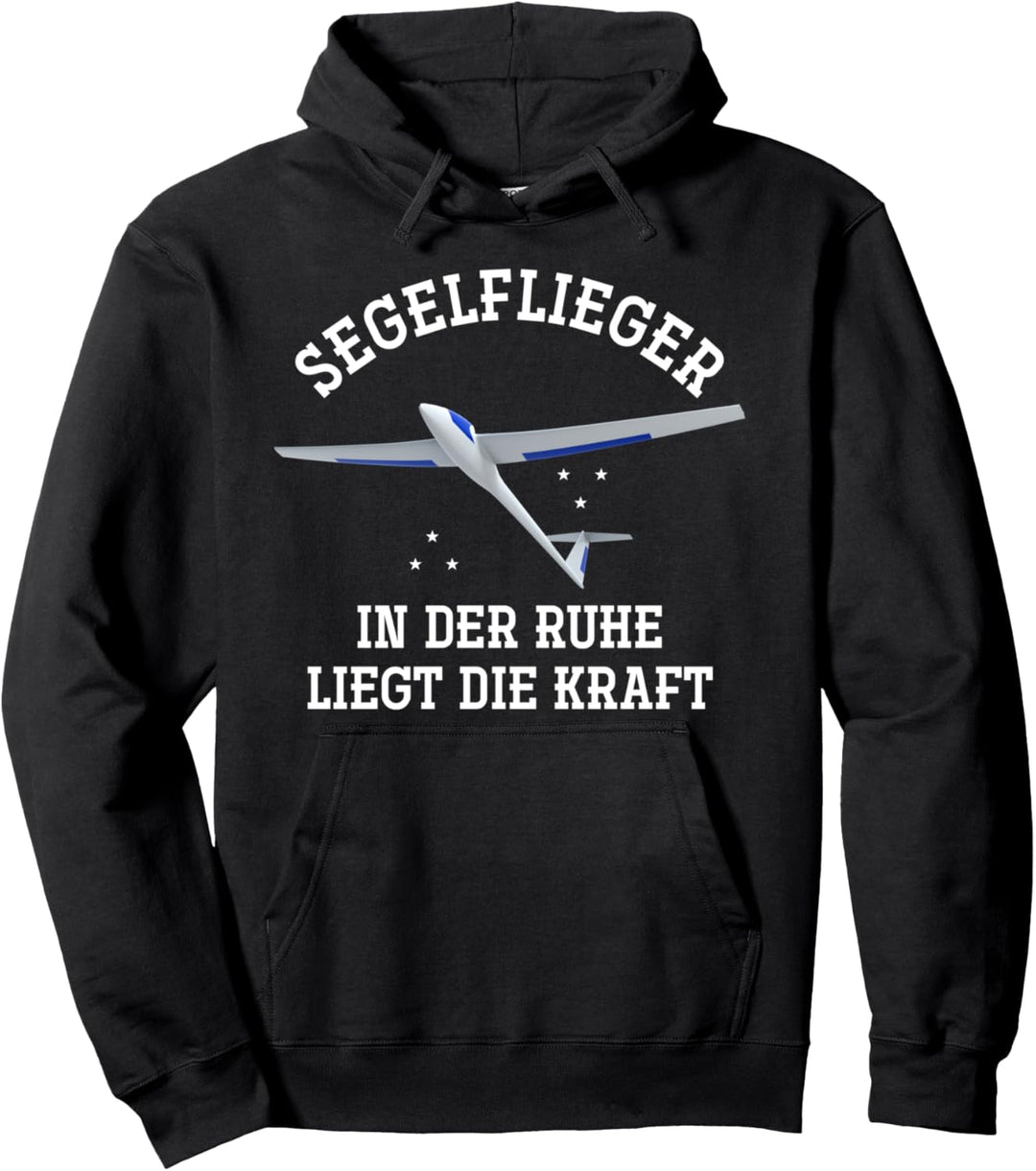 Segelflieger in der Ruhe liegt die Kraft Segelfliegen Pullover Hoodie