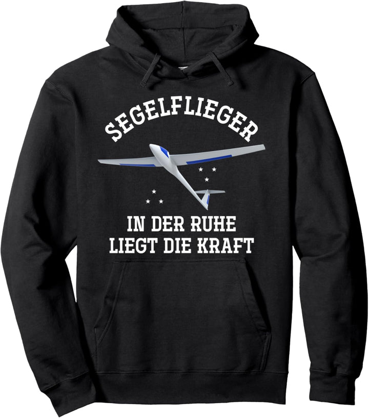 Segelflieger in der Ruhe liegt die Kraft Segelfliegen Pullover Hoodie