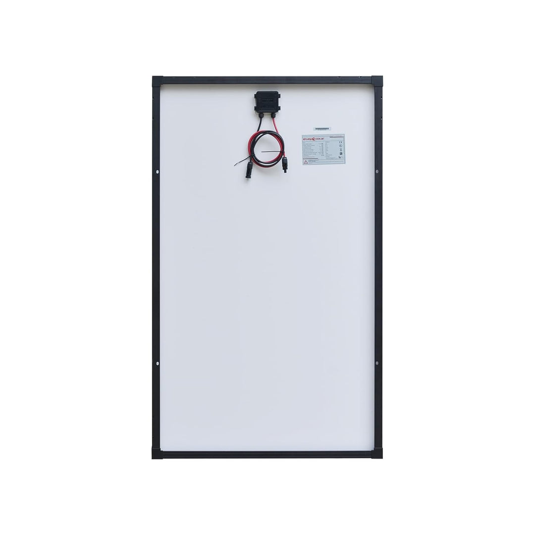 enjoy solar® 210W 12V Monokristallines Solarmodul, 182mm Solarzellen 10 Busbars Solarpanel ideal für