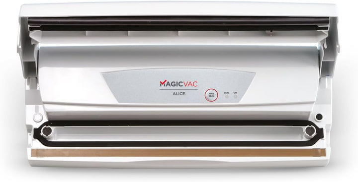 Magic Vac, Alice, Multifunktionale Lebensmittel-Vakuummaschine, Ideal für Vakuumbeutel und Behälter,