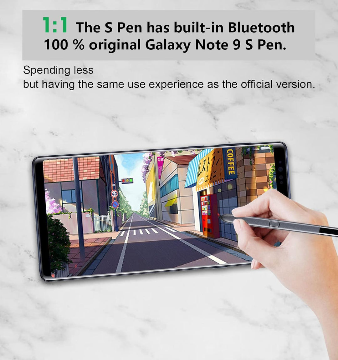 [NEU][Mit Bluetooth] Duotipa Note 9 Stylus Pen Ersatz für Samsung Galaxy Note 9 N960 All Versions St