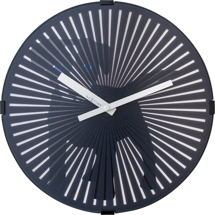 Nextime - Ø 30 cm - Kunststoff - Schwarz - 'Dog'