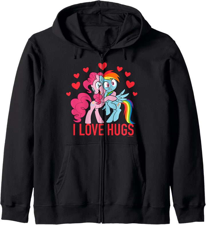 My Little Pony Valentinstag Pinkie Pie Rainbow Dash Hugs Kapuzenjacke
