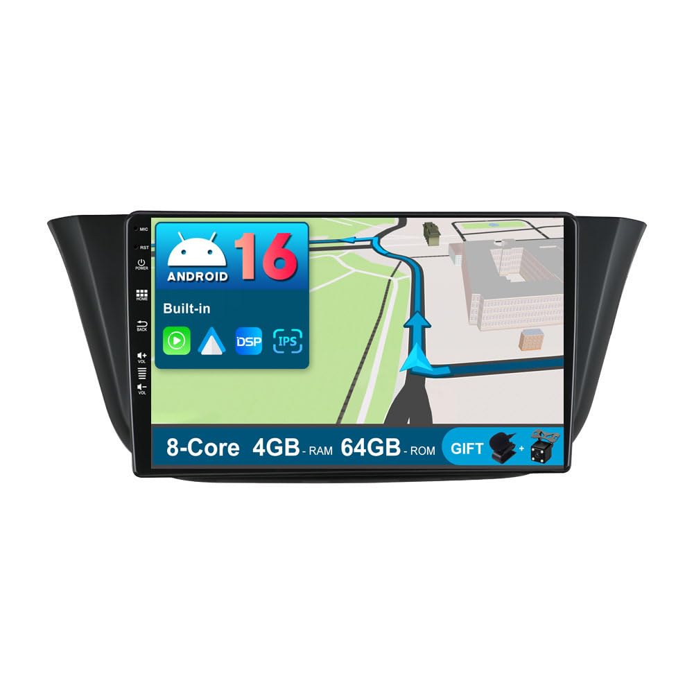 JOYX Android 12 IPS Autoradio Passt für Iveco Daily VI (2014-2021) - [4G+64G] - Eingebaut DSP/Carpla