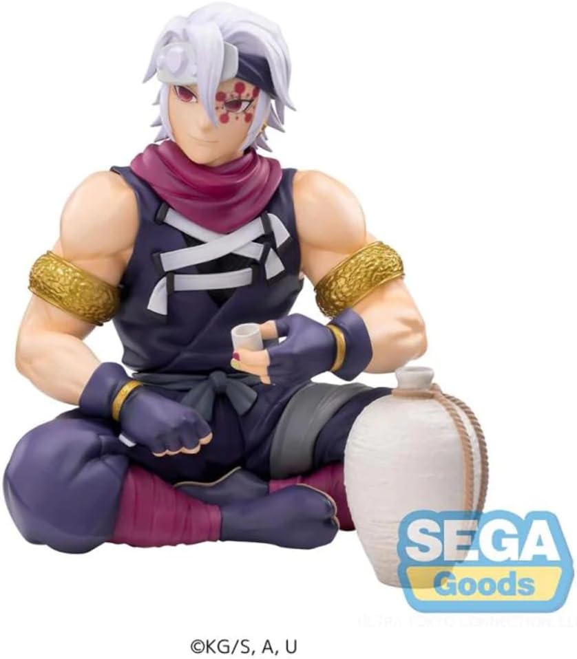 SEGA GOODS Demon Slayer - Tengen Uzui Shinobi - Figurine PM Perching 11cm Einheitsgrösse Mehrfarbig,