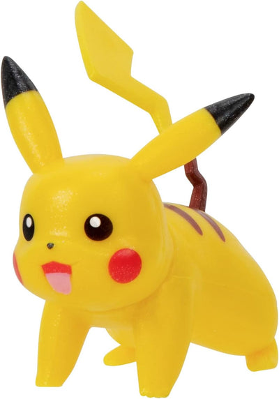 BANDAI - Pokémon – Evolutionspaket Pichu, Pikachu & Raichu – Figur Pichu 5 cm + Pikachu 8 cm + Figur