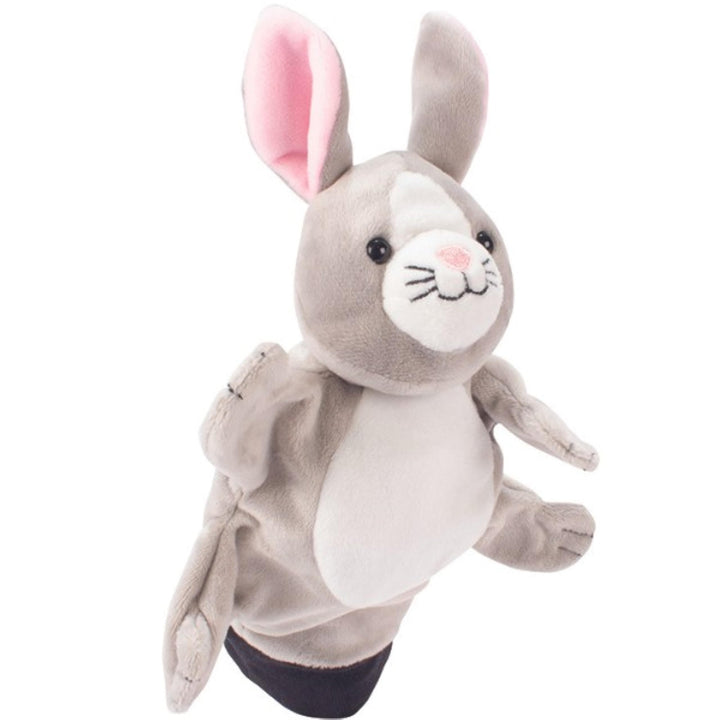 Beleduc 40124 - Handpuppe Hase, Bewährt im Kindergarten, Mehrfarbig, Hase
