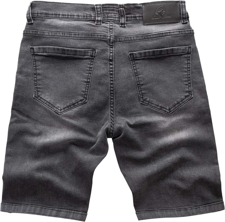 Rock Creek Herren Shorts Jeansshorts Denim M50 29W Anthrazit, 29W Anthrazit