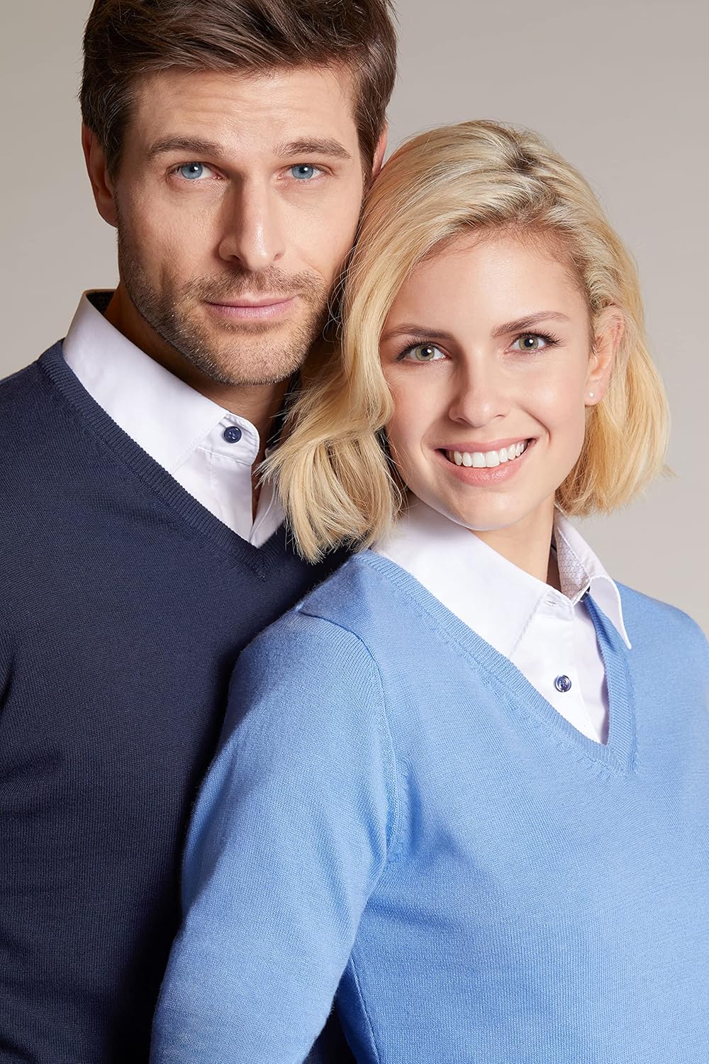 James & Nicholson Damen V-Pullover - Leichter Strickpullover in hochwertiger Ausführung XS Anthracit