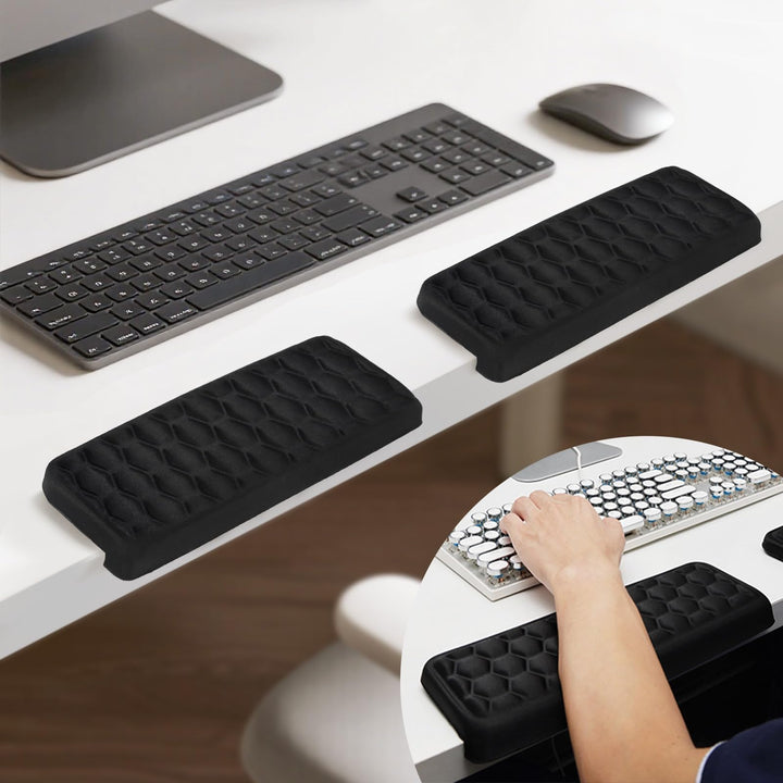 L-förmige Schreibtisch EdgeRest 2er-Set Handballenauflage Tastatur Armauflage Schreibtisch 30cm Schr