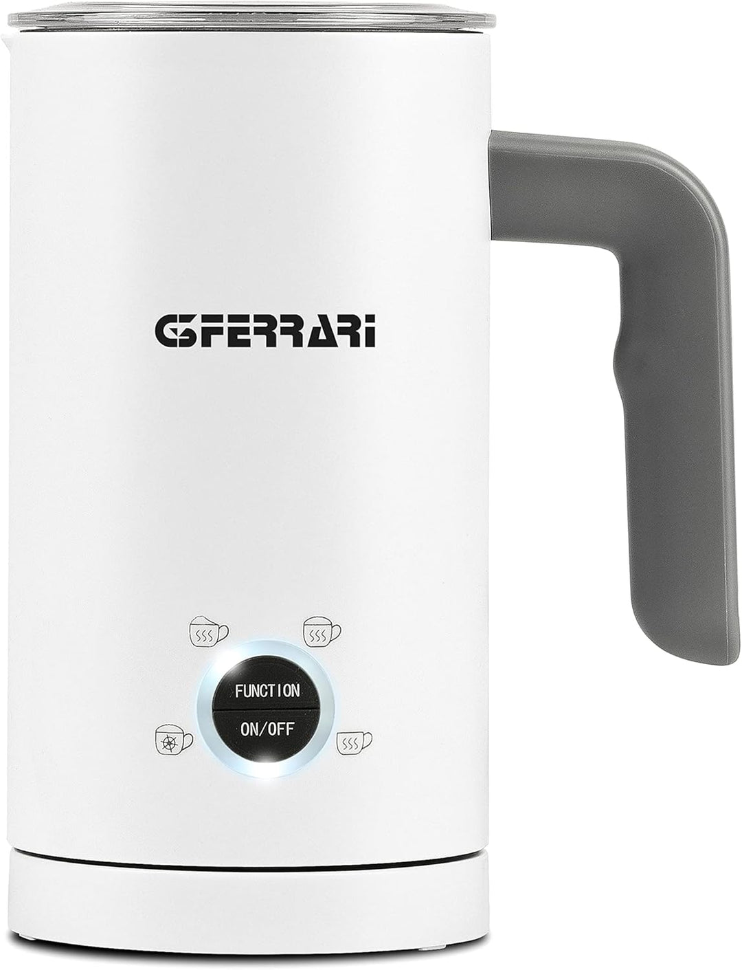 G3 Ferrari G10173 Milchaufschäumer, 500 Watt, 300 ml, 4 Funktionen, Weiss