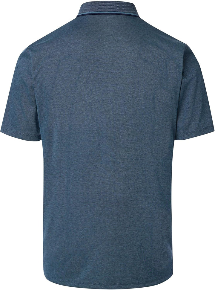 CASAMODA Polo-Shirt Uni S Türkisblau, S Türkisblau