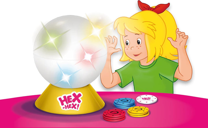Schmidt Spiele 40458 Bibi Blocksberg Hexenkugel, Kinderspiel Single, Single