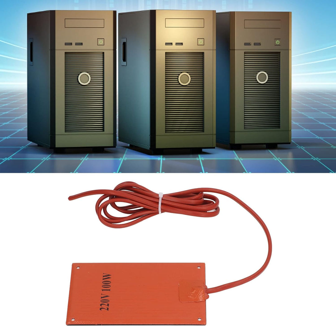 Silikonkautschuk-Heizkissen, Heizmatte für Pflanzen, Heizung 90 150 Mm AC 220 V für Schaltschrank Zu