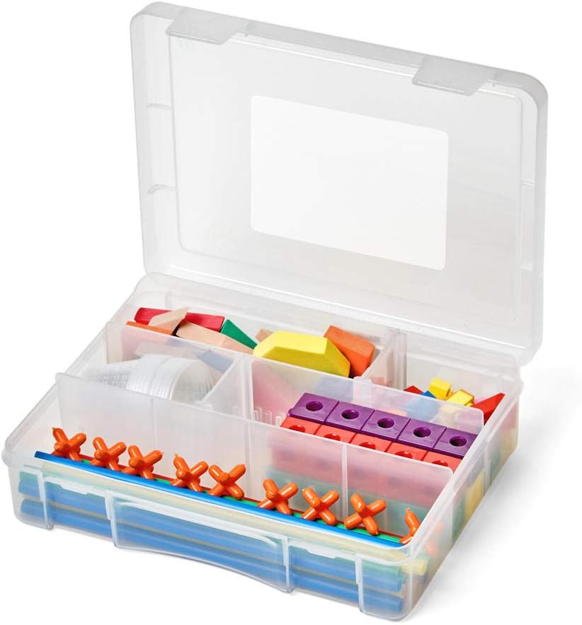 Learning Resources MINT Bins-Boxen Spiel- und Lernpaket, 4er-Set, Technik- und MINT-Herausforderunge