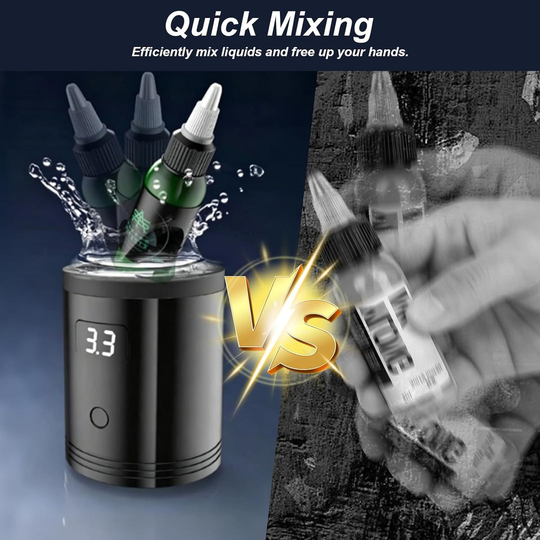 Mini Vortex Mixer, 5200rpm Paint Shaker Farbmischer Dreistufige Geschwindigkeits, Paint Mixer Mini f