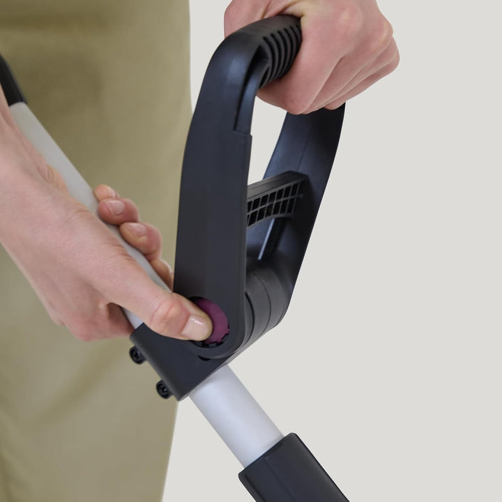 Gomag Akku-Rasentrimmer GO-RT300 | Schnittbreite 300 mm | 90° drehbarer Motorkopf | teleskopierbare