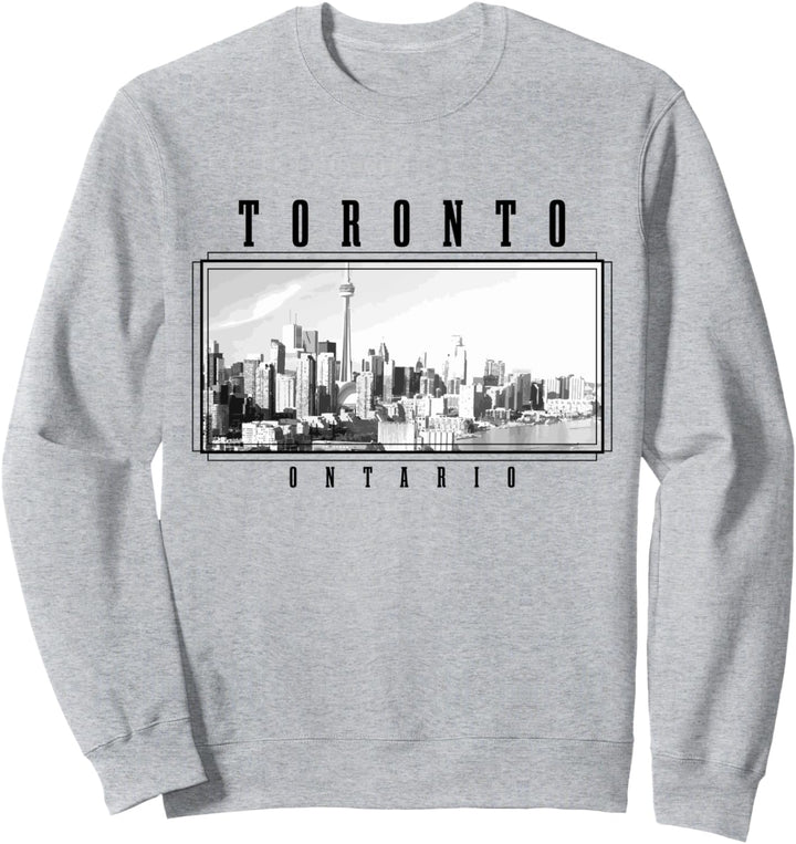 Toronto Ontario Kanada Vintage Souvenir Skyline Sweatshirt