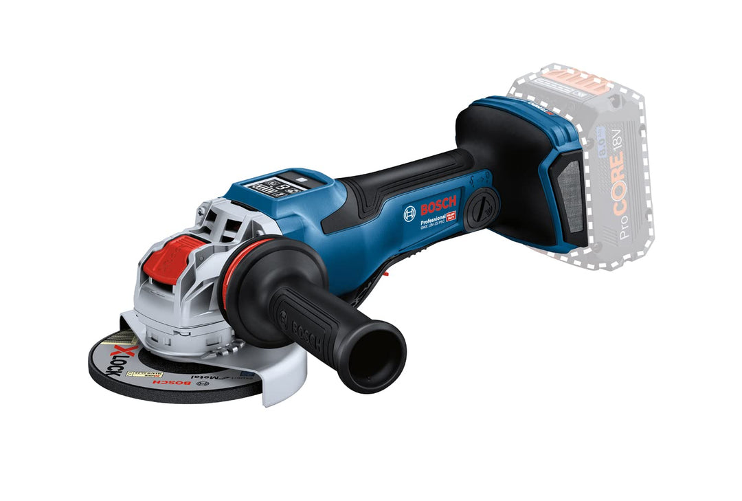 Bosch Professional 18V System BITURBO Akku Winkelschleifer GWX 18V-15 PSC mit X-LOCK (inkl. Vibratio