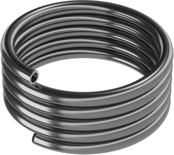 ARKA PVC-Schlauch - 16/22 mm, 5 m, Grau - Langlebiger Flexschlauch ideal für Aquarien, Teiche, Haush