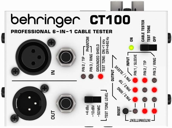 Best Price Square BEHRINGER Cable Tester CT100 by BEHRINGER, CT100