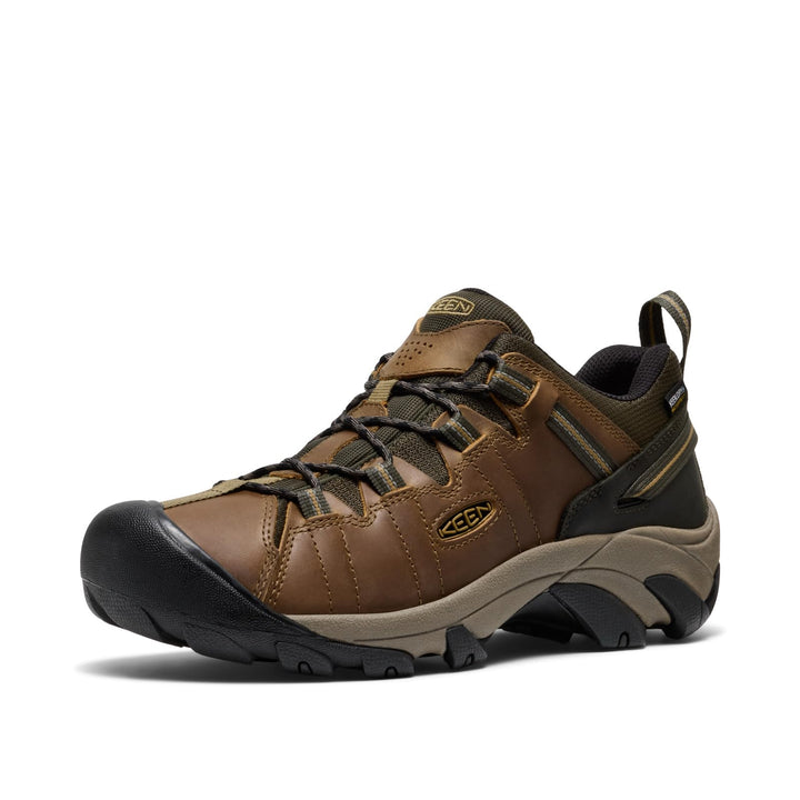 KEEN Targhee 2 Halbhohe wasserfeste Herren-Wanderschuhe 40.5 EU Weit Martini Olive Khaki, 40.5 EU We