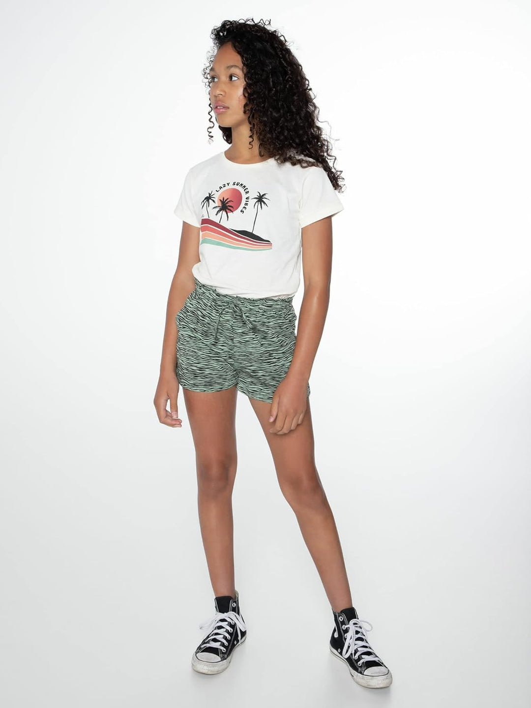 Protest Mädchen Shorts PRTDEIDRA JR Green Baygreen 128
