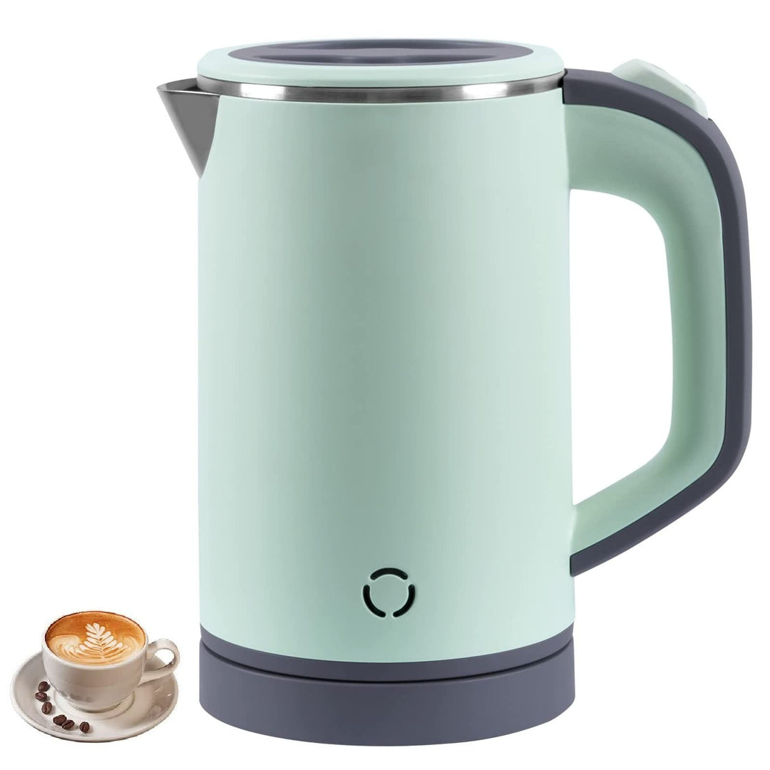 Wasserkocher Klein 800ML Reisewasserkocher, 5 Minuten schnelles Kochen Tragbarer Mini Camping Wasser