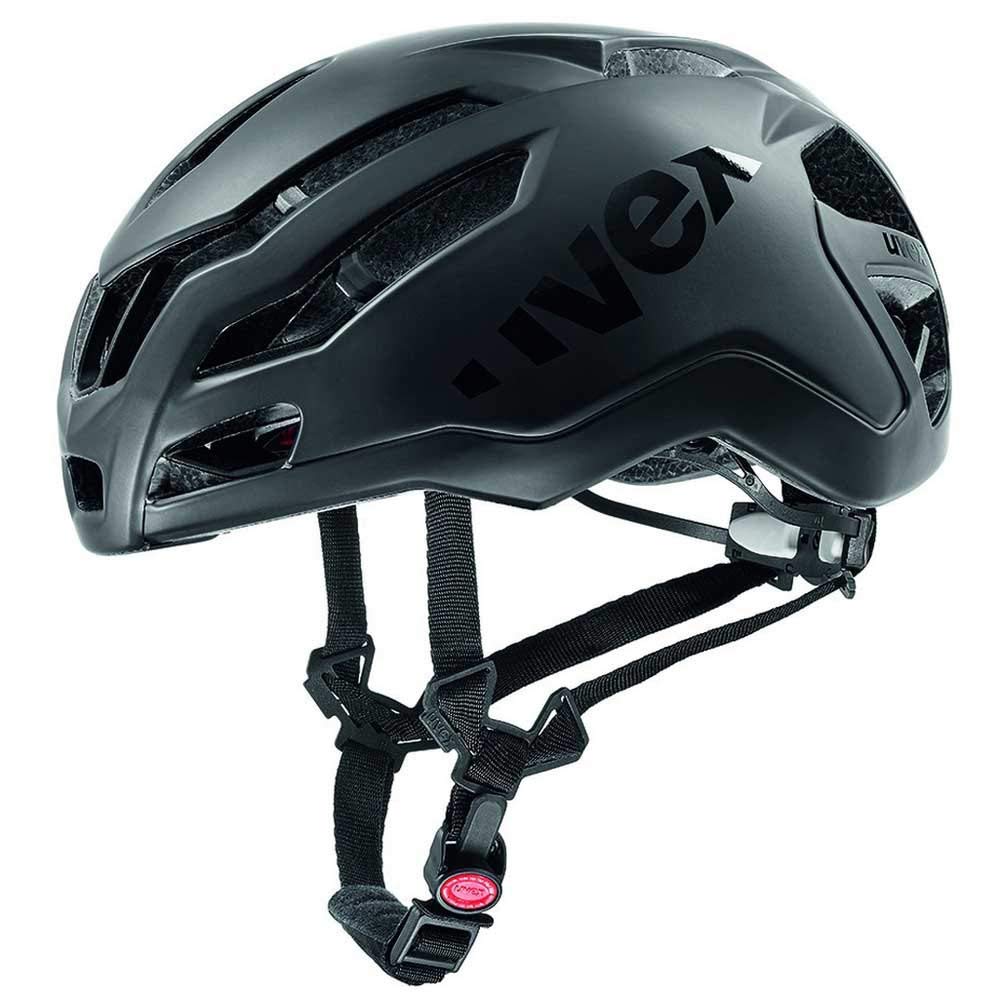Uvex Race 9 Rennrad Fahrrad Helm All schwarz 2020 53-57 cm, 53-57 cm