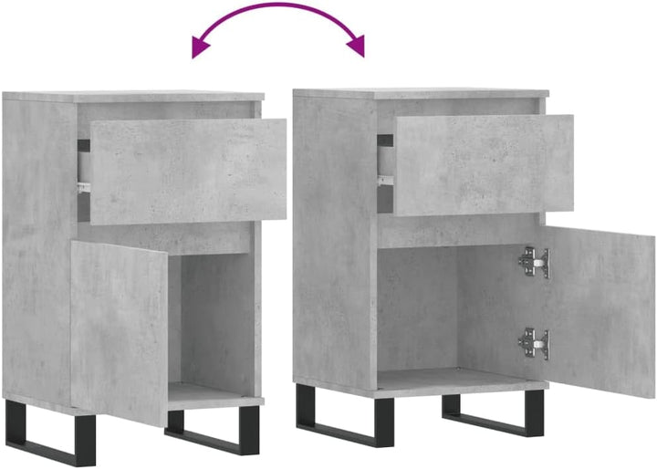 vidaXL Sideboard, Kommode mit viel Stauraum, Mehrzweckschrank Anrichte für Wohnzimmer, Schrank Beist