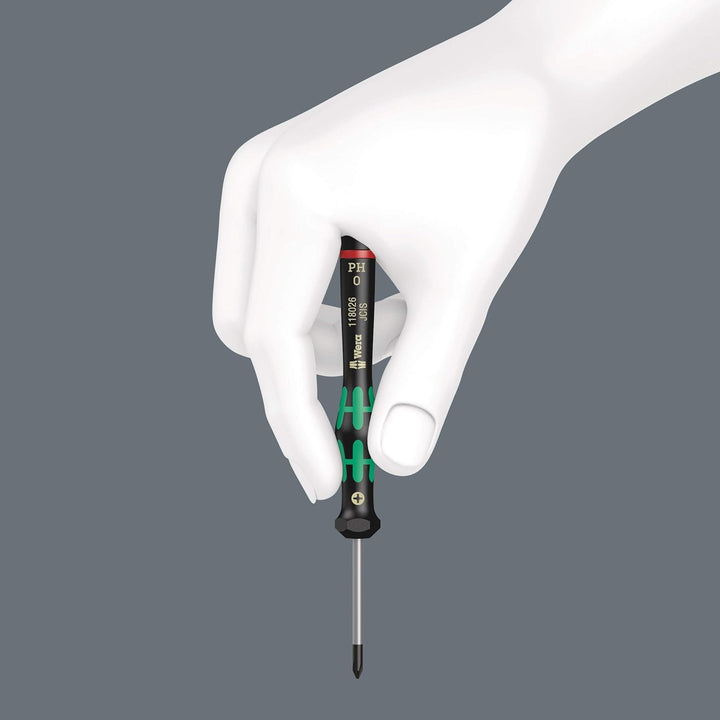 Wera 05073677001 Kraftform Micro 12 Electronics 1, Elektroniker Schraubendreher Satz, 12-teilig