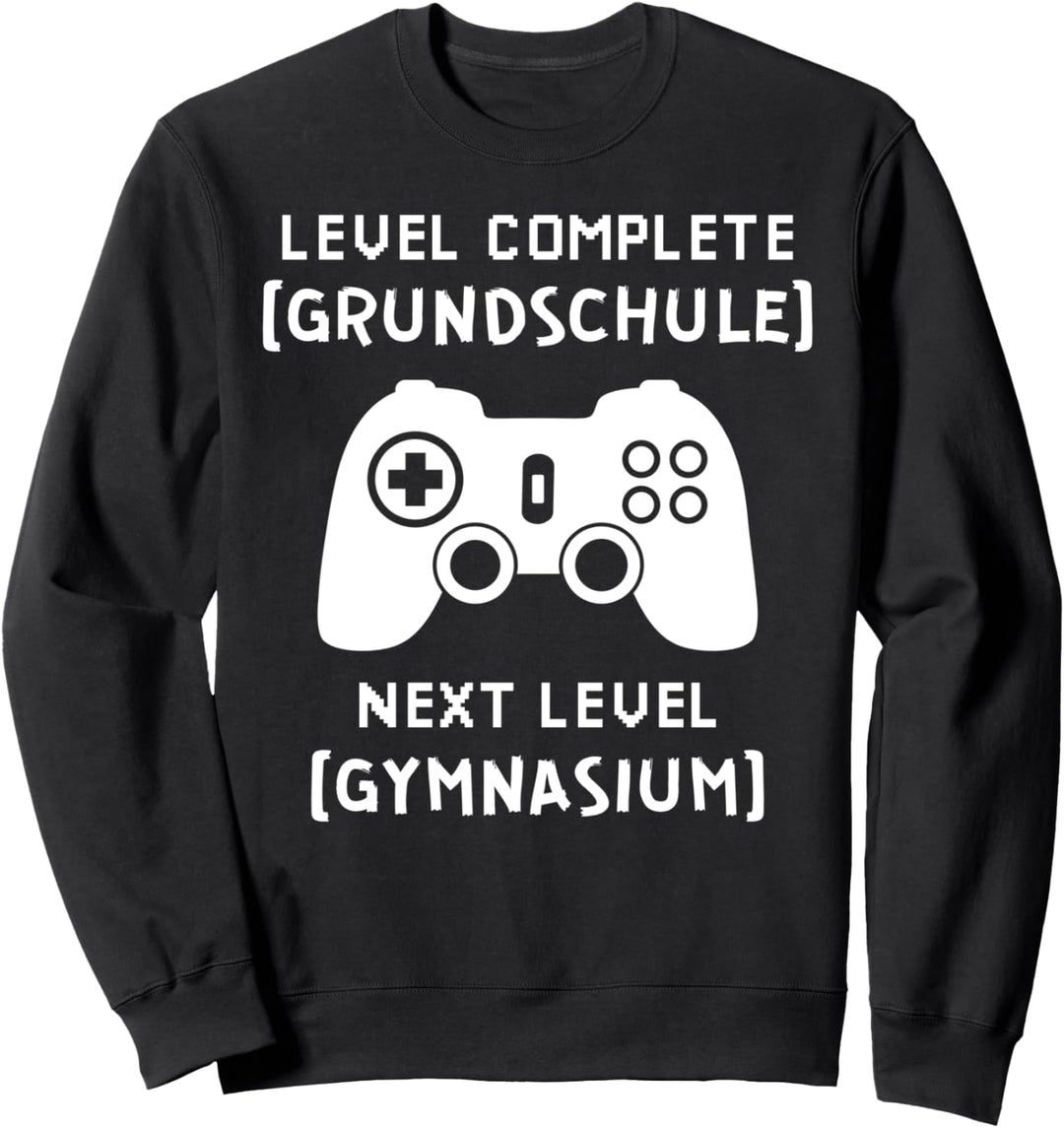 Viertklässler Level Grundschule Completet Next Gymnasium Abi Sweatshirt