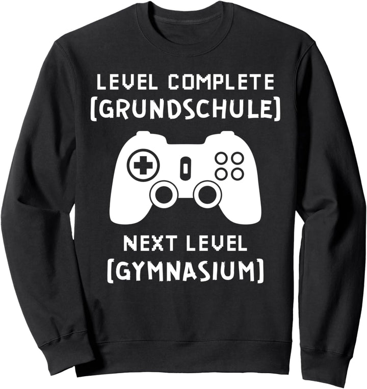 Viertklässler Level Grundschule Completet Next Gymnasium Abi Sweatshirt