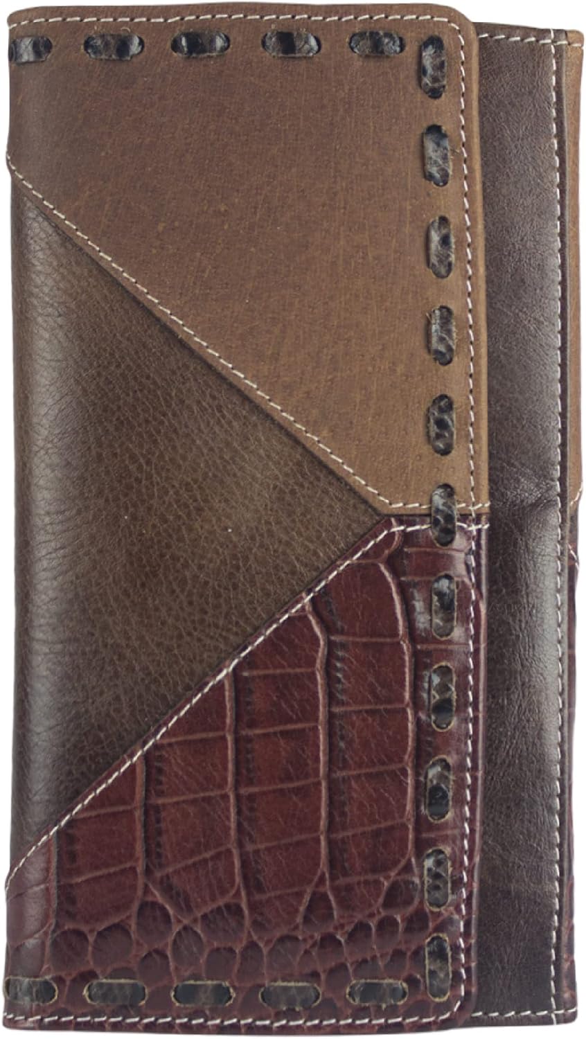 Sunsa Geldbörse. Damen Geldbeutel. Leder Portemonnaie mit RFID Schutz. Kleiner Brieftasche mit Kredi