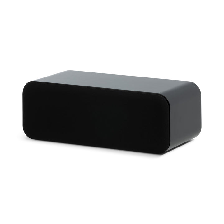 Q ACOUSTICS 3090c Center-Lautsprecher, Satin-Schwarz, 2-Wege-Reflex-Gehäusetyp, 2 x 4 Mittel-/Bass-T