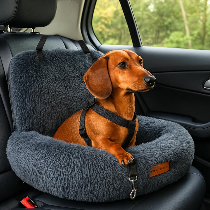 Autositz Für Hunde Dunkelgrau Vordersitz - Grösse S