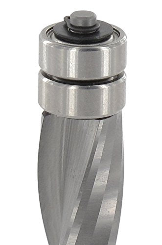 ENT 13490 Bündigfräser Premium HSS-Ausführung Spiralgenutet VHW (VHM), Schaft (C) 8 mm, Durchmesser