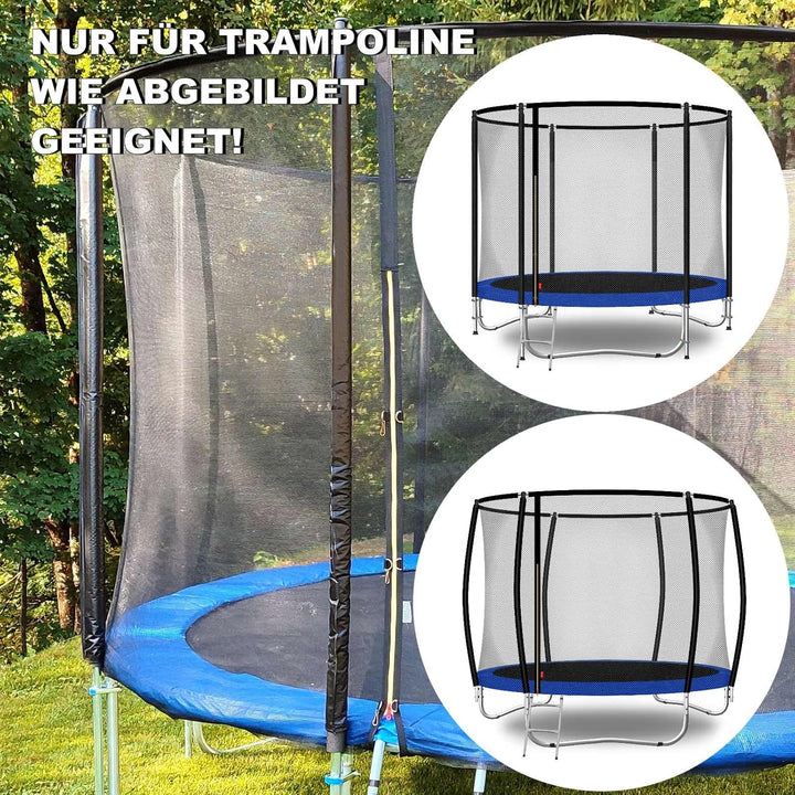 Baunsal® Trampolin Sicherheitsnetz Ø 183 185 244 250 275 277 300 305 366 370 335 337 396 400 427 430