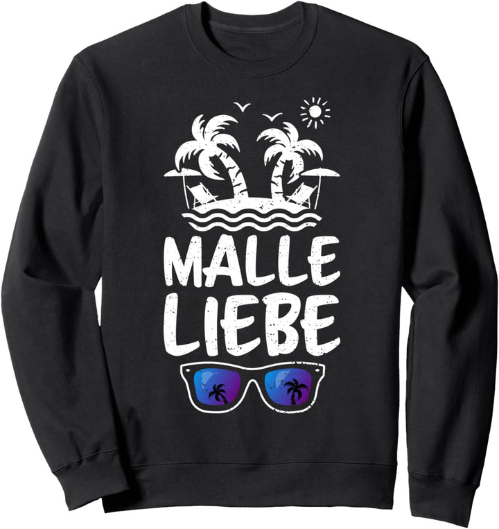 Party Urlaub: Malle Liebe - Mallorca Sweatshirt