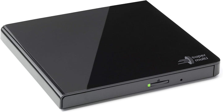 Hitachi-LG GP57 Externer Portabler Super-Multi DVD-Brenner, Ultra Slim, USB 2.0, DVD+/-RW, CD-RW, DV